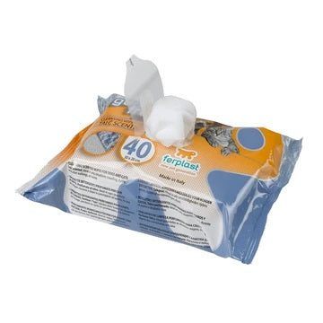 Мокри кърпички GENICO FRESH с аромат на талк 40 бр - снимка 3 от 3