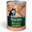 Консерва хапки за кучета Monge BWILD Grain Free Adult със сьомга, тиква&тиквички - снимка 1 от 2