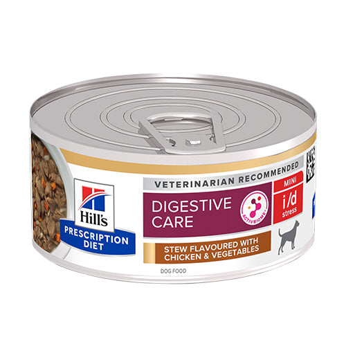 Hill`s PRESCRIPTION DIET i/d Stress Mini AB+ Stew консерва с пилешко - снимка 1 от 10