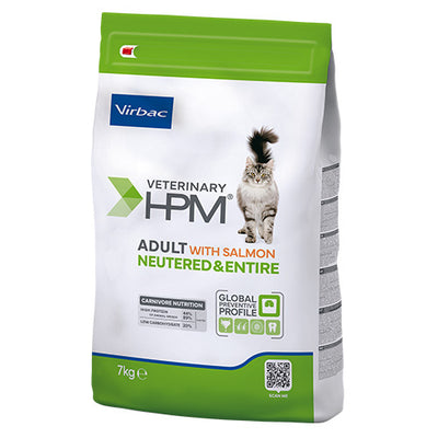 Virbac HPM Neutered & Entire Cat with Salmon 7 кг