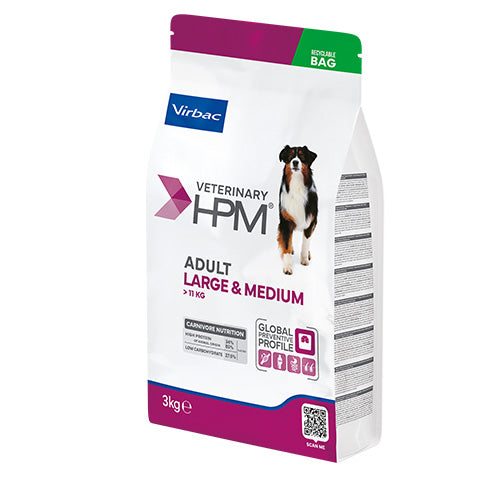 Virbac HPM Dog Adult Large & Medium – опаковка