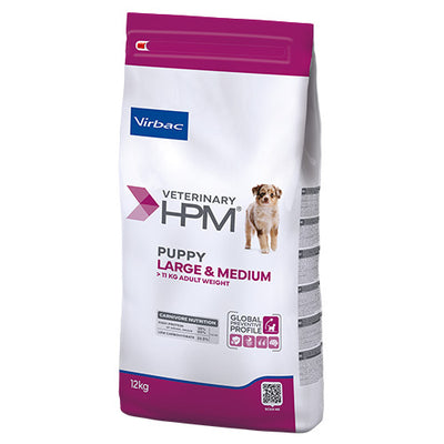 Virbac HPM Dog Puppy Large & Medium 12 кг