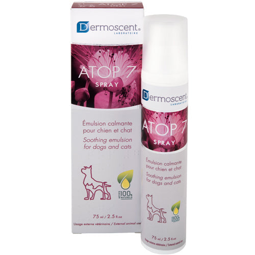 ATOP 7 Spray Dermoscent - успокояващ спрей при алергична кожа