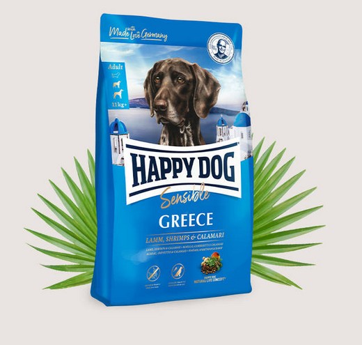 Храна за кучета Happy Dog Sensible с агнешко, скариди и калмари - снимка 1 от 4
