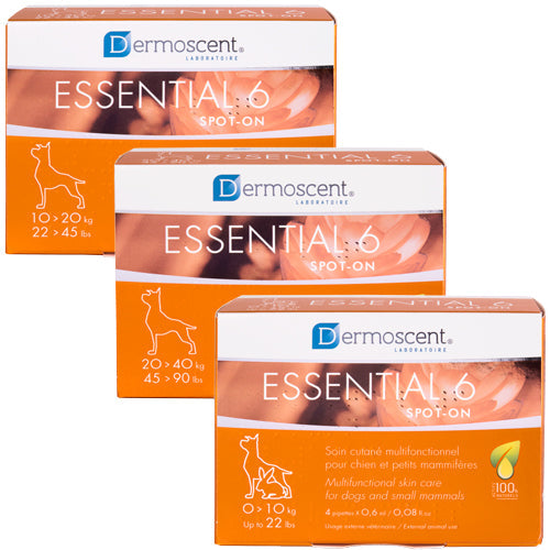 Dermoscent Essential 6 Spot-On за кучета 0-10 kg | грижа за кожа и козина - снимка 1 от 2