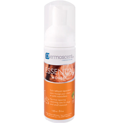 Essential Mousse Dermoscent - почистваща пяна за кучета и дребни бозайници - снимка 1 от 4