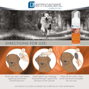 Essential Mousse Dermoscent - почистваща пяна за кучета и дребни бозайници - снимка 2 от 4