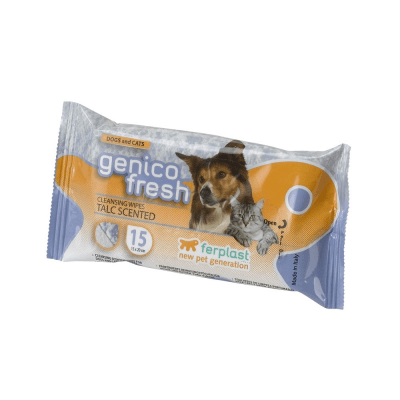 Мокри кърпички GENICO FRESH с аромат на талк 40 бр - снимка 2 от 3