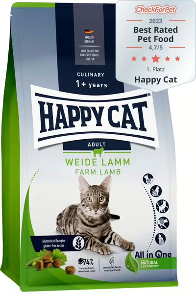 Храна за котки Happy Cat Culinary Adult Pasture-raised Lamb с агнешко