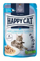 Пауч за котки Happy Cat Culinary Spring-Water Trout с пъстърва в сос, без зърнени съставки