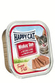 Консерва (пастет) за котки Happy Cat Minkas Duo с птиче месо и говеждо