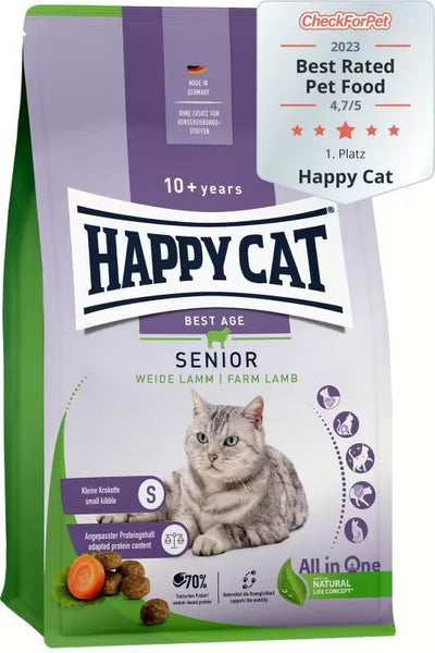 Храна за котки Happy Cat Senior Weide Lamb с агнешко