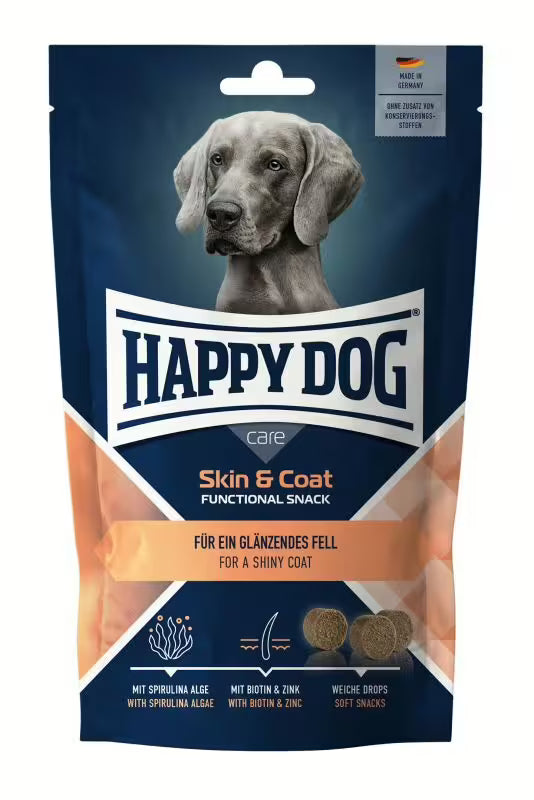 Лакомство за кучета Happy Dog Care Snack Кожа и козина