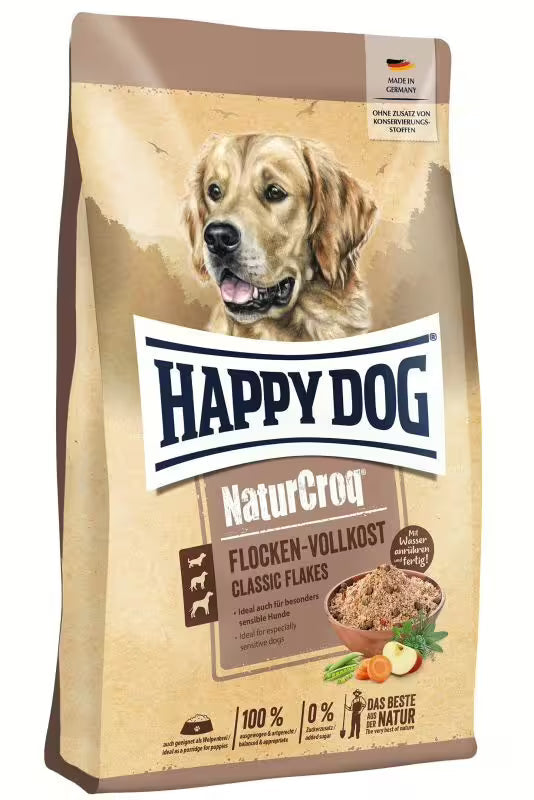 Храна за кучета Happy Dog Classic Flakes – мюсли за кученца и чувствителни кучета
