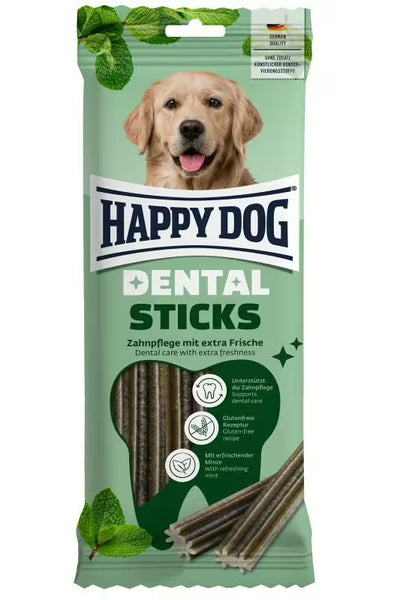 Дентален снакс за кучета Happy Dog Dental Sticks