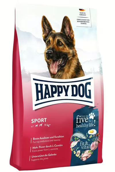 Храна за кучета Happy Dog Fit & Vital Sport с пилешко, агнешко и риба за активни кучета