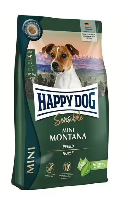 Храна за кучета Happy Dog Mini Sensible Montana с конско, без зърнени съставки