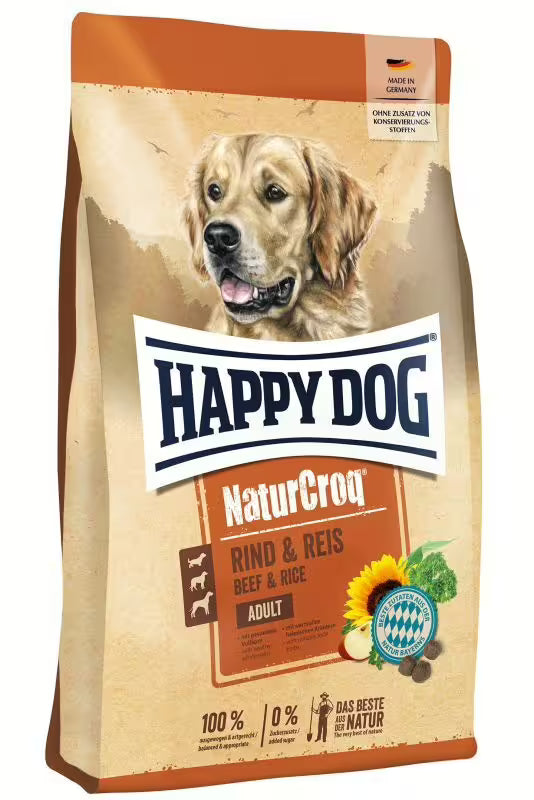 Храна за кучета Happy Dog NaturCroq Beef & Rice с говеждо и ориз