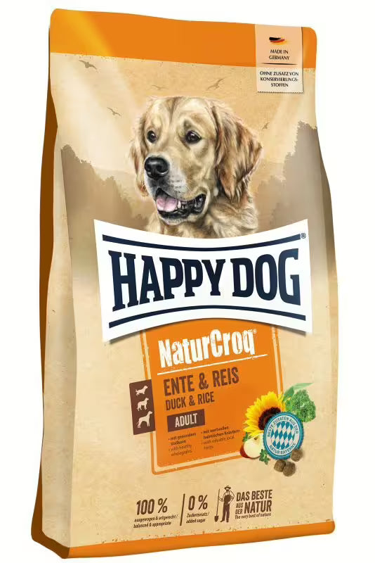 Храна за кучета Happy Dog NaturCroq Duck & Rice с патешко и ориз