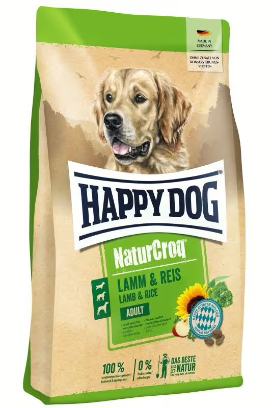 Храна за кучета Happy Dog NaturCroq Lamb & Rice с агнешко и ориз