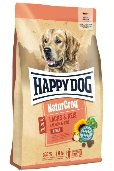 Храна за кучета Happy Dog NaturCroq Salmon & Rice със сьомга и ориз