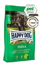Храна за кучета Happy Dog Sensible India с ориз и грах, вегетарианска