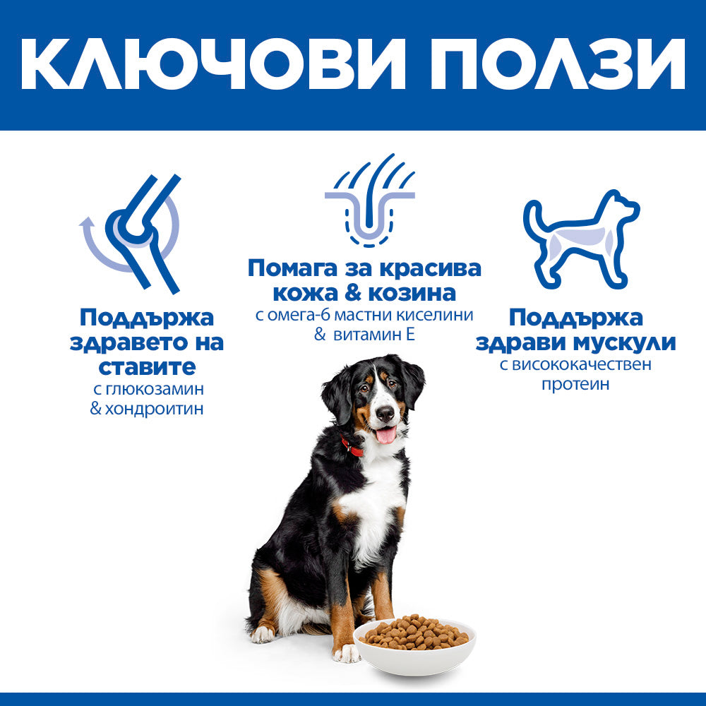 Hill's Science Plan Large Breed Adult с пилешко – ключови ползи