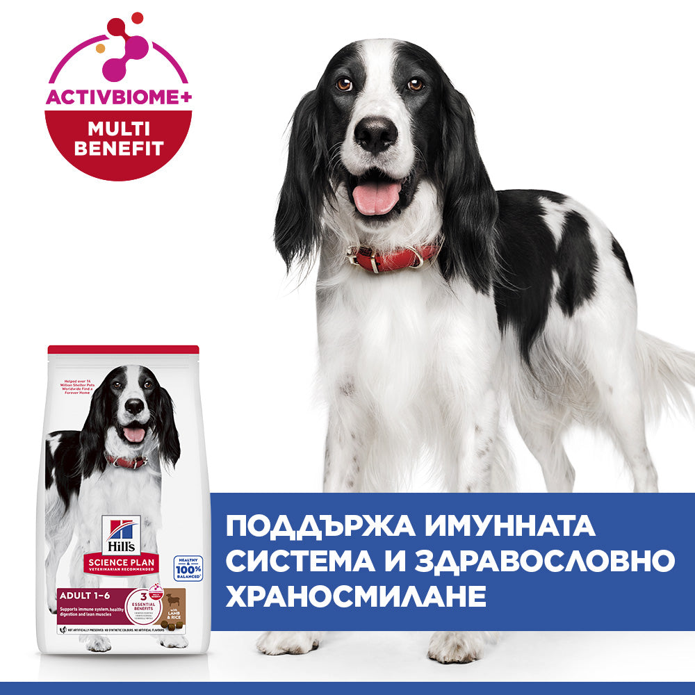 Hill's Science Plan Medium Adult с агнешко и ориз – уникални ползи