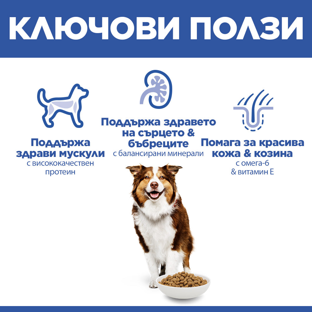 Hill's Science Plan Mature Medium Adult с агнешко и ориз – ключови ползи
