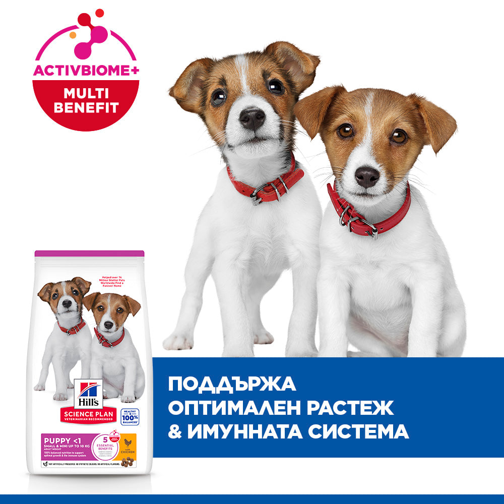 Hill's Science Plan Small&Mini Puppy с пилешко – уникални ползи