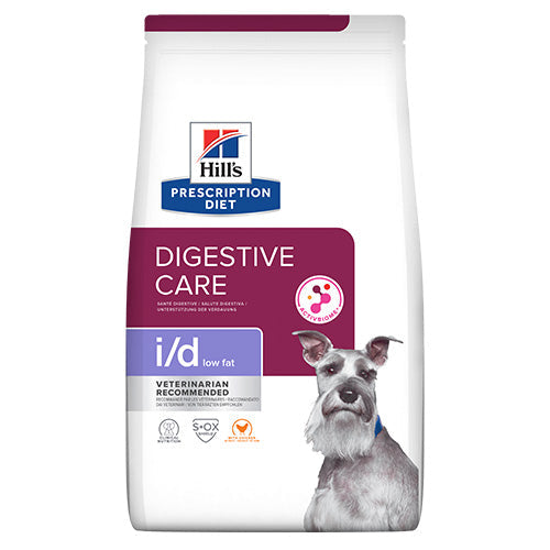 Hill's Prescription Diet i/d Low Fat Digestive Care храна за кучета с пиле - снимка 1 от 7