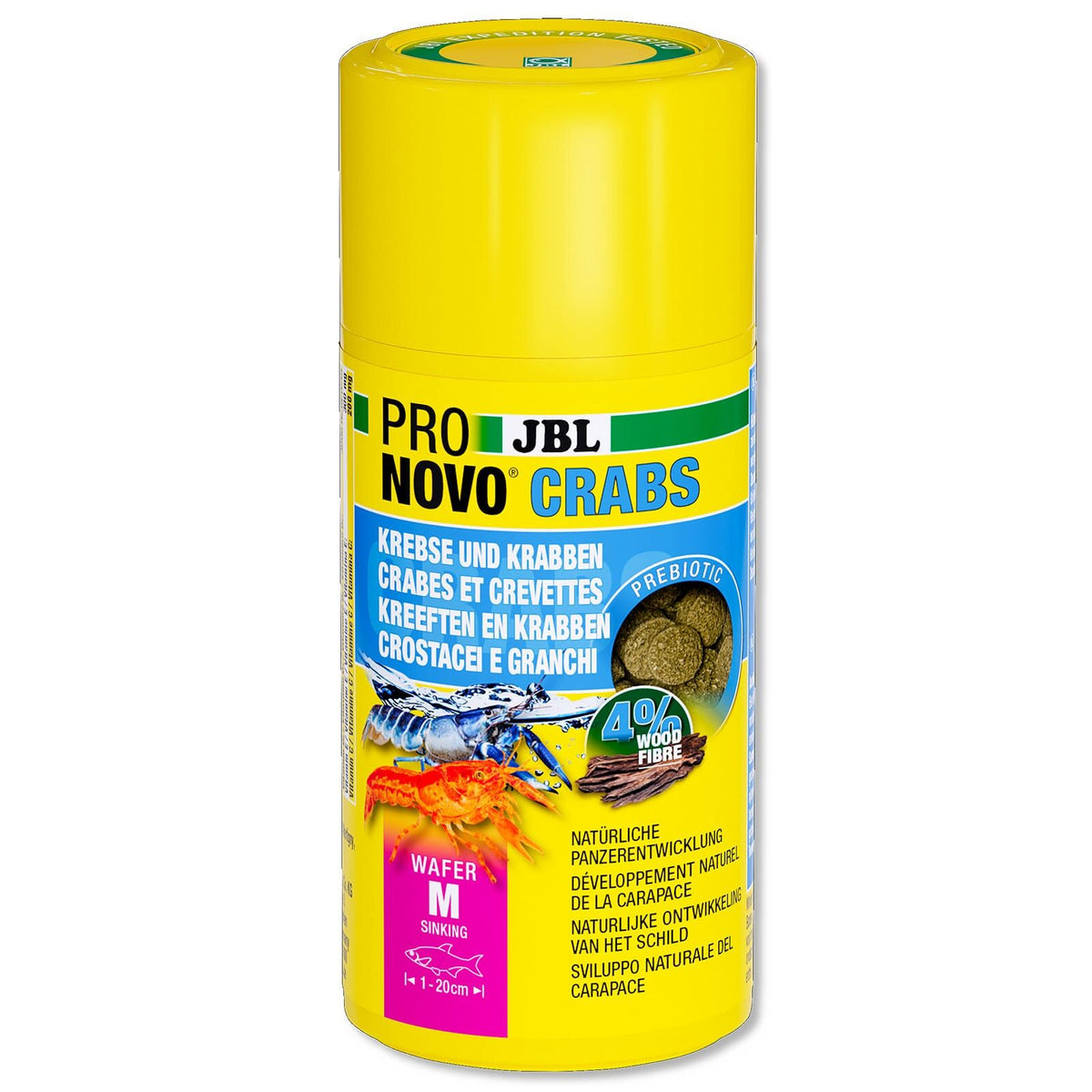 JBL ProNovo Crabs Wafer M – храна за раци и скариди