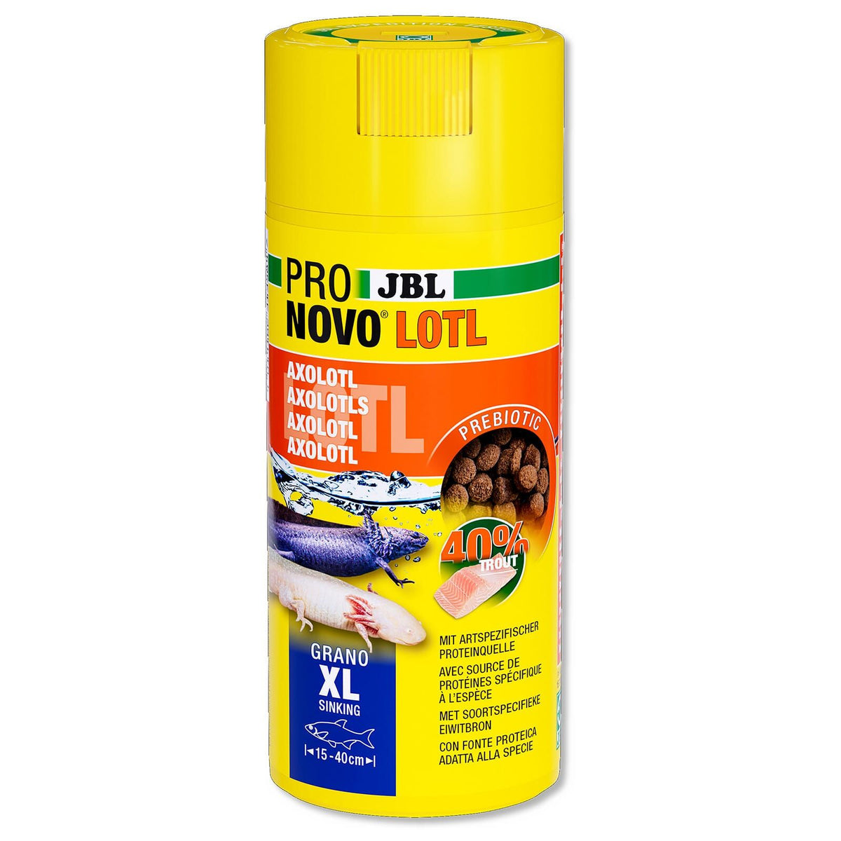 JBL ProNovo Lotl Grano XL – храна за аксолотли