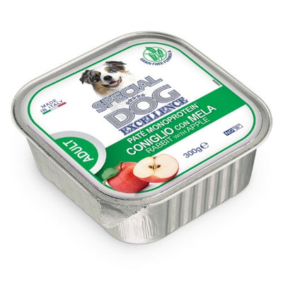 Терин Monge Fruit Pate със заешко и ябълка за кучета (Grain Free) – опаковка