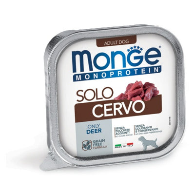 Терин Monge Pate 100% еленско за кучета (Grain Free) – опаковка