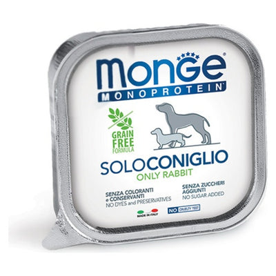 Терин Monge Pate 100% заешко за кучета (Grain Free) – опаковка