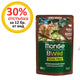 Пауч Monge BWild Grain Free Large Breeds с биволско и зеленчуци – опаковка