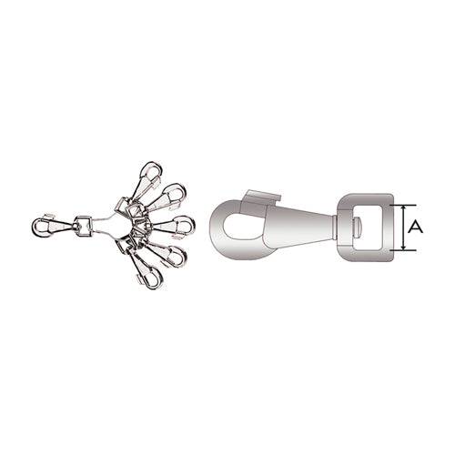 Ferplast Set Clips Chrome – снимка