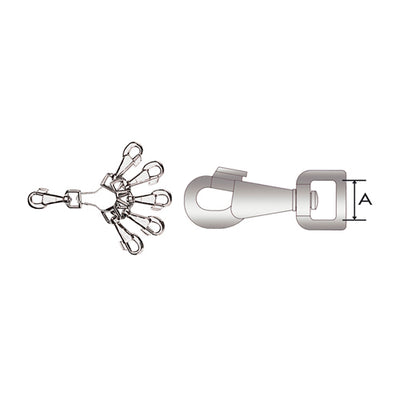 Ferplast Set Clips Chrome – снимка
