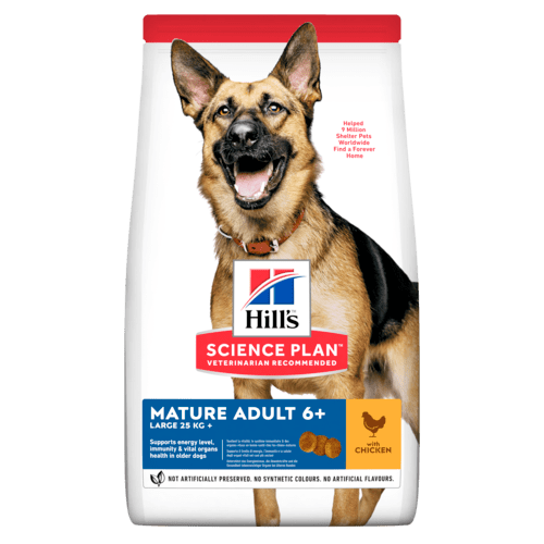 Храна за кучета с пилешко Hill’s Science Plan Adult Mature Large Breed - снимка 1 от 5