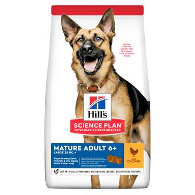 Храна за кучета с пилешко Hill’s Science Plan Adult Mature Large Breed - снимка 1 от 5
